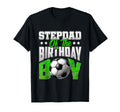 Stepdad Birthday Soccer Family T-Shirt - Aesthetic Graphic for Adults - T-Shirt, Sweatshirt, Hoodie