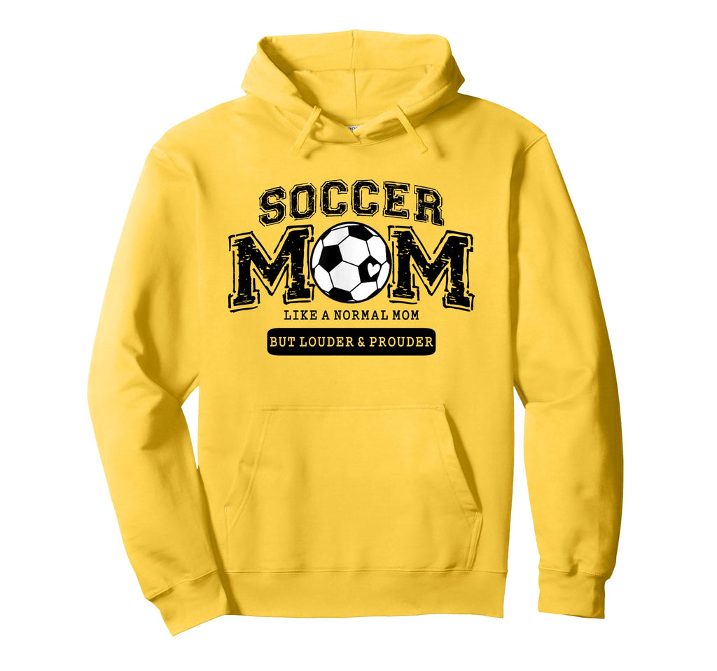 Soccer Mom Like Normal Mom But Louder And Hoodie - Custom Art Print Unisex - T-Shirt, Sweatshirt, Hoodie