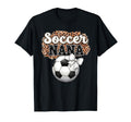 Soccer Nana Mothers Day Bow Grandma Soccer T-Shirt - Trendy Graphic Unisex - T-Shirt, Sweatshirt, Hoodie