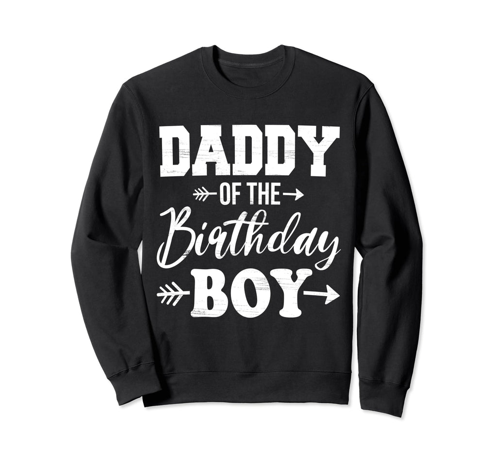 Daddy Birthday Son Dad Matching Sweatshirt - Minimalist Print for Adults - T-Shirt, Sweatshirt, Hoodie