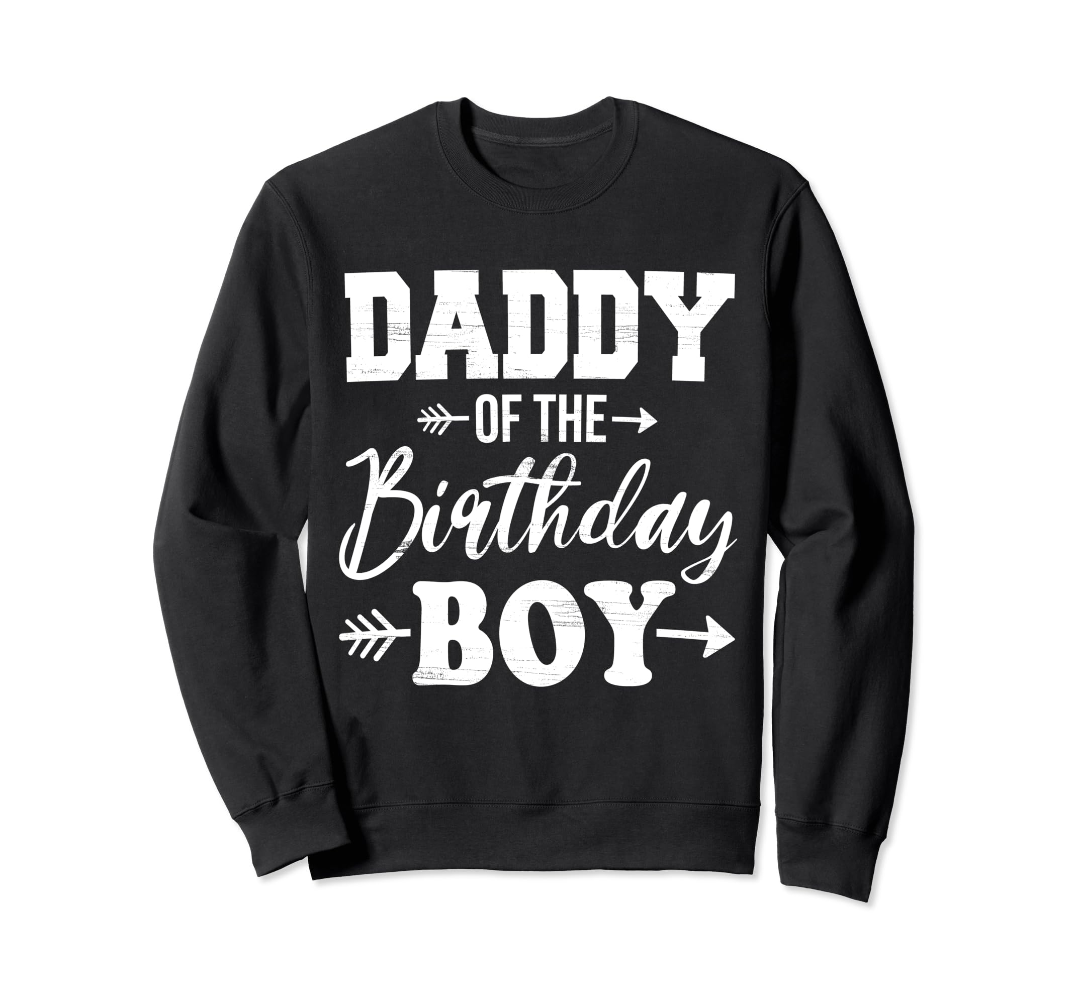 Daddy Birthday Son Dad Matching Sweatshirt - Minimalist Print for Adults - T-Shirt, Sweatshirt, Hoodie