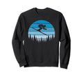 Ski Sunset Skier Skiing Dad Ski Sweatshirt - Streetwear Style Men Women - T-Shirt, Sweatshirt, Hoodie
