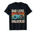 Dad Level Unlocked Funny Gamer T-Shirt - Casual Everyday Wear Men Women - T-Shirt, Sweatshirt, Hoodie