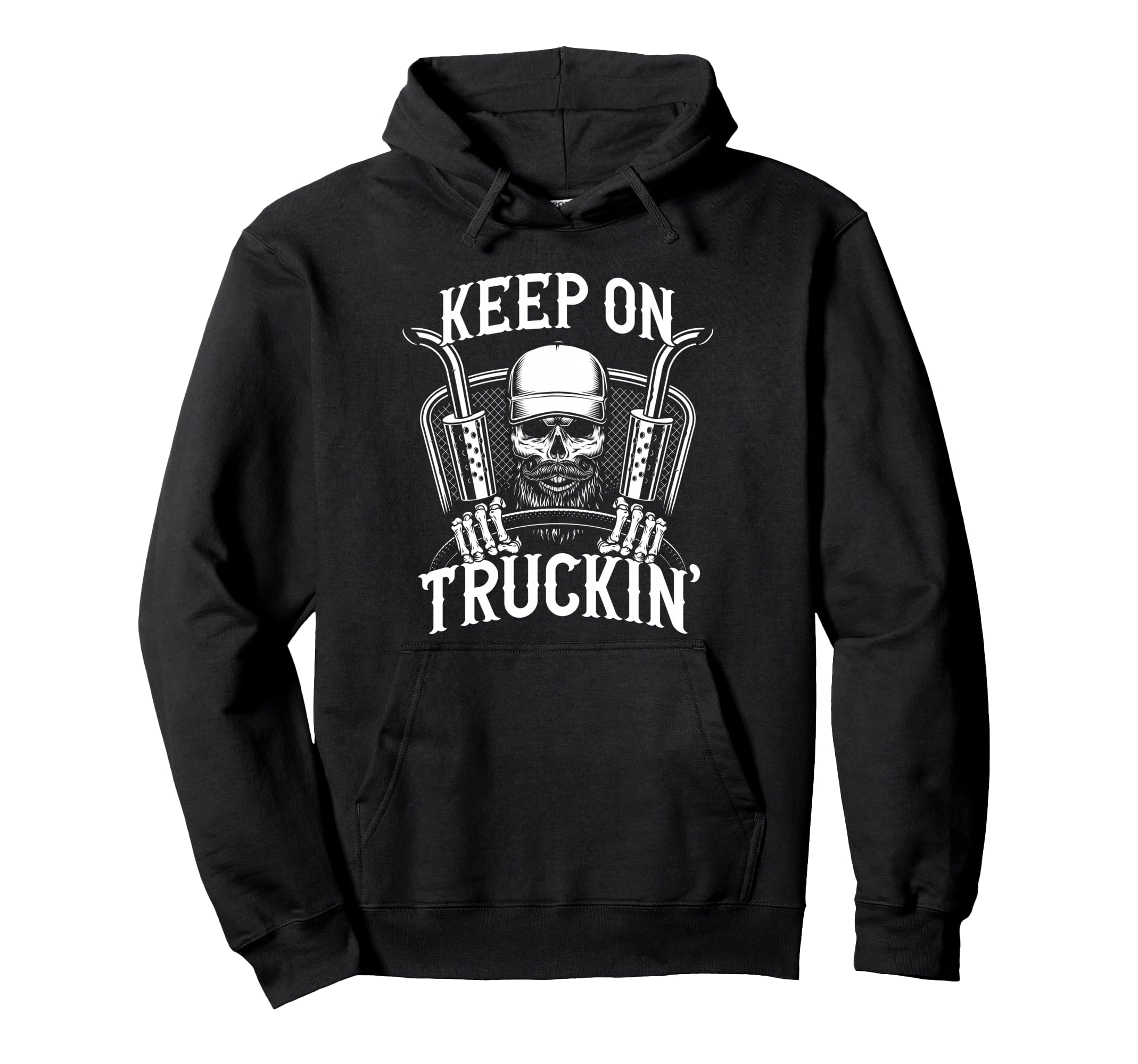 Truckers Accessories Trucker Gifts Hoodie - Custom Art Print for Adults - T-Shirt, Sweatshirt, Hoodie