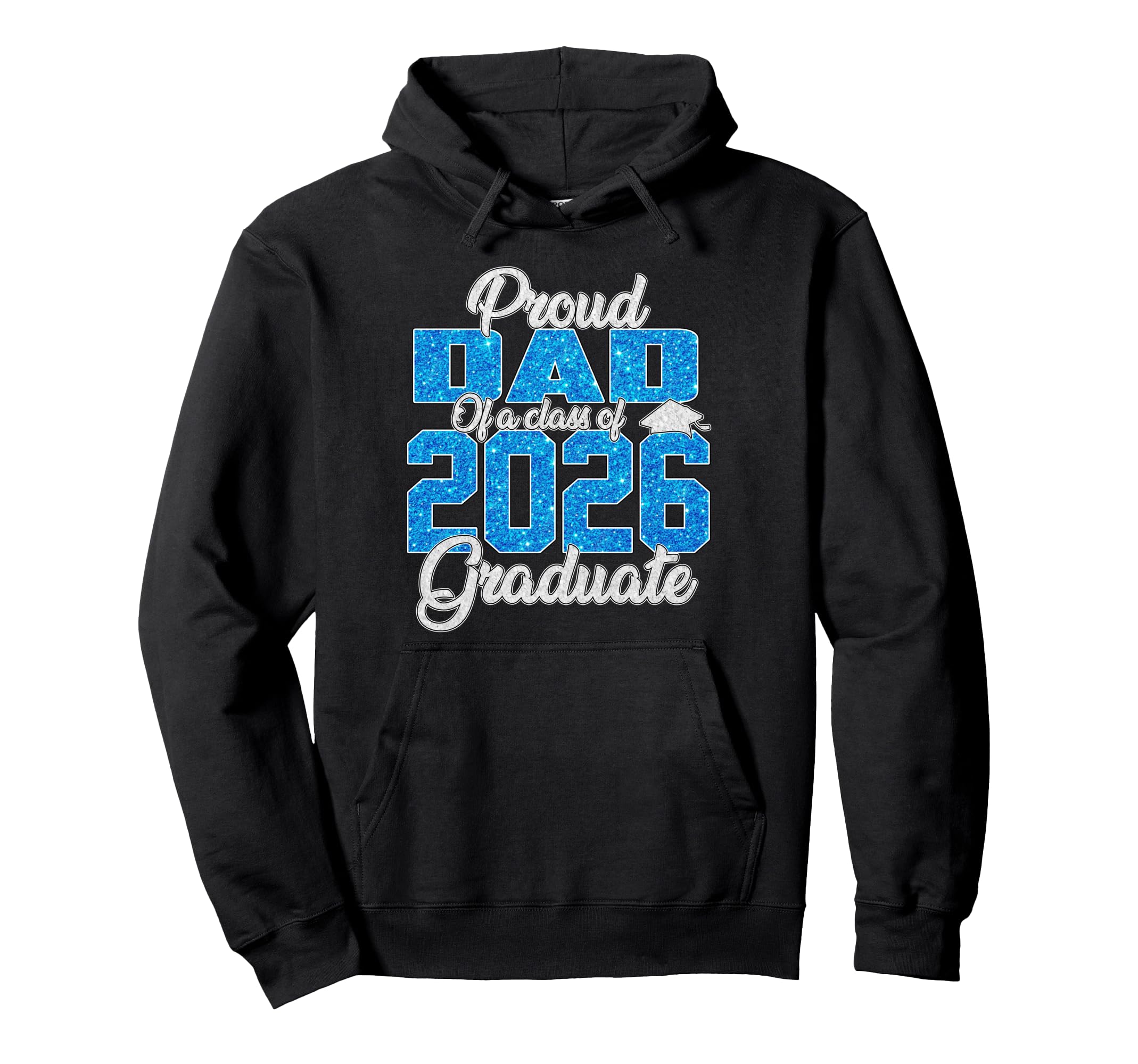 Super Proud Dad 2026 Graduate Dad Family Hoodie - Trendy Graphic Men Women - T-Shirt, Sweatshirt, Hoodie