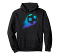 Colorful Splash Art Soccer Football Hoodie - Fun Novelty Design Unisex - T-Shirt, Sweatshirt, Hoodie