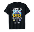 Fun Daddy Husband Gamer Like Normal T-Shirt - Minimalist Print Men Women - T-Shirt, Sweatshirt, Hoodie