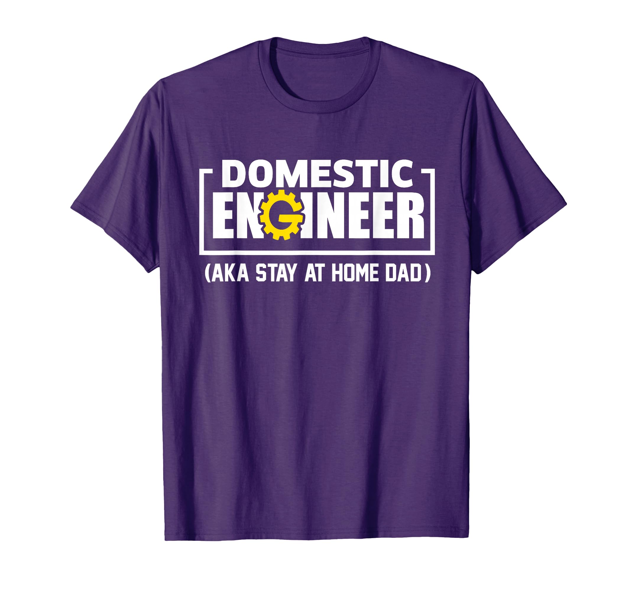 Funny Husband Domestic Engineer T-Shirt - Fun Novelty Design Men Women - T-Shirt, Sweatshirt, Hoodie
