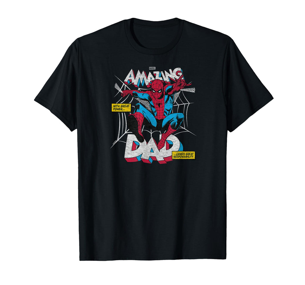 Spider Amazing Dad T-Shirt - Custom Art Print for Adults - T-Shirt, Sweatshirt, Hoodie