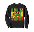 Juneteenth Melanin Black Dad Brown Sweatshirt - Streetwear Style Unisex - T-Shirt, Sweatshirt, Hoodie