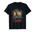 Baseball Dad Like Regular Dad Cooler T-Shirt - Custom Art Print Unisex - T-Shirt, Sweatshirt, Hoodie