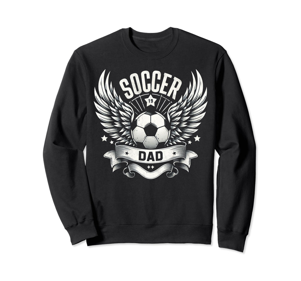 Soccer Dad Family Matching Dad Sweatshirt - Minimalist Print for Adults - T-Shirt, Sweatshirt, Hoodie