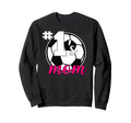 Soccer Mom 1S Mom Number 1 Soccer Sweatshirt - Custom Art Print for Adults - T-Shirt, Sweatshirt, Hoodie