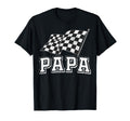Papa Birthday Crew Race Car T-Shirt - Casual Everyday Wear for Adults - T-Shirt, Sweatshirt, Hoodie