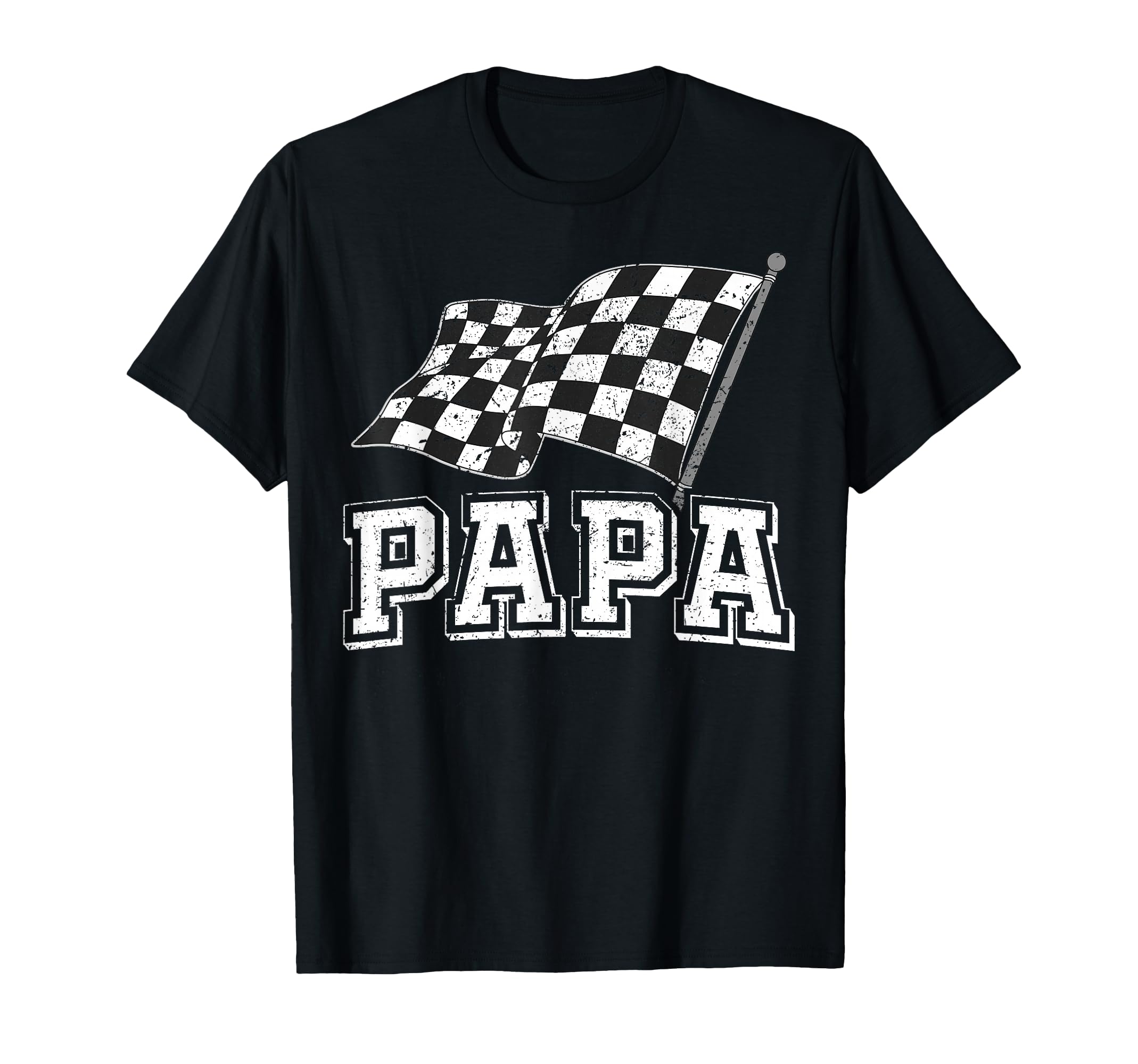 Papa Birthday Crew Race Car T-Shirt - Casual Everyday Wear for Adults - T-Shirt, Sweatshirt, Hoodie