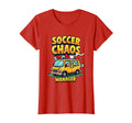 Soccer Chaos Manager Funny Soccer Mom T-Shirt - Trendy Graphic for Adults - T-Shirt, Sweatshirt, Hoodie