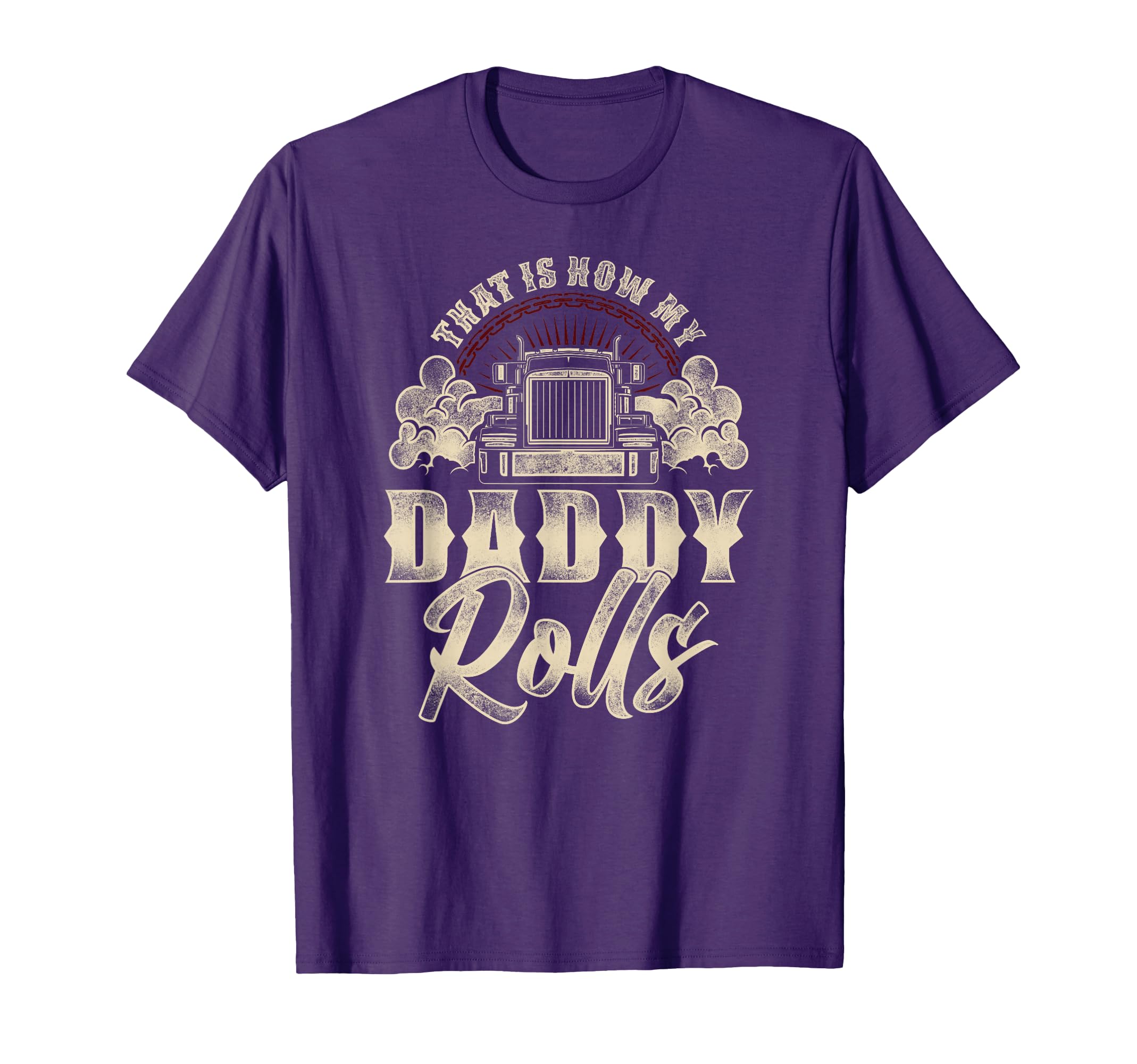 Trucker Truck Driver Dad Son T-Shirt - Fun Novelty Design Men Women - T-Shirt, Sweatshirt, Hoodie