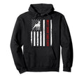Best Dobie Dad Ever American Usa Flag Hoodie - Casual Everyday Wear Unisex - T-Shirt, Sweatshirt, Hoodie