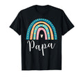 Papa Rainbow Gifts Dad Family T-Shirt - Casual Everyday Wear Men Women - T-Shirt, Sweatshirt, Hoodie