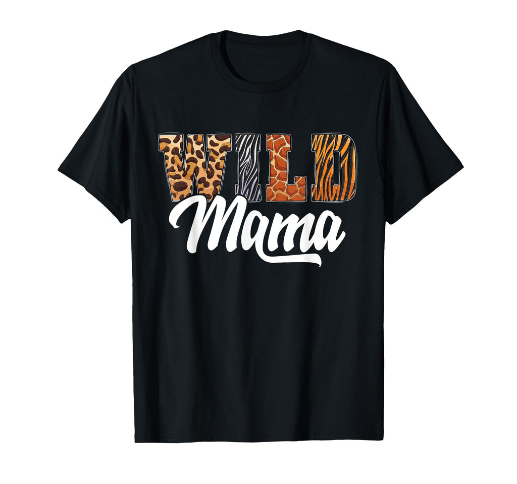 Wild Mama Zoo Born Wild Birthday T-Shirt - Aesthetic Graphic Men Women - T-Shirt, Sweatshirt, Hoodie