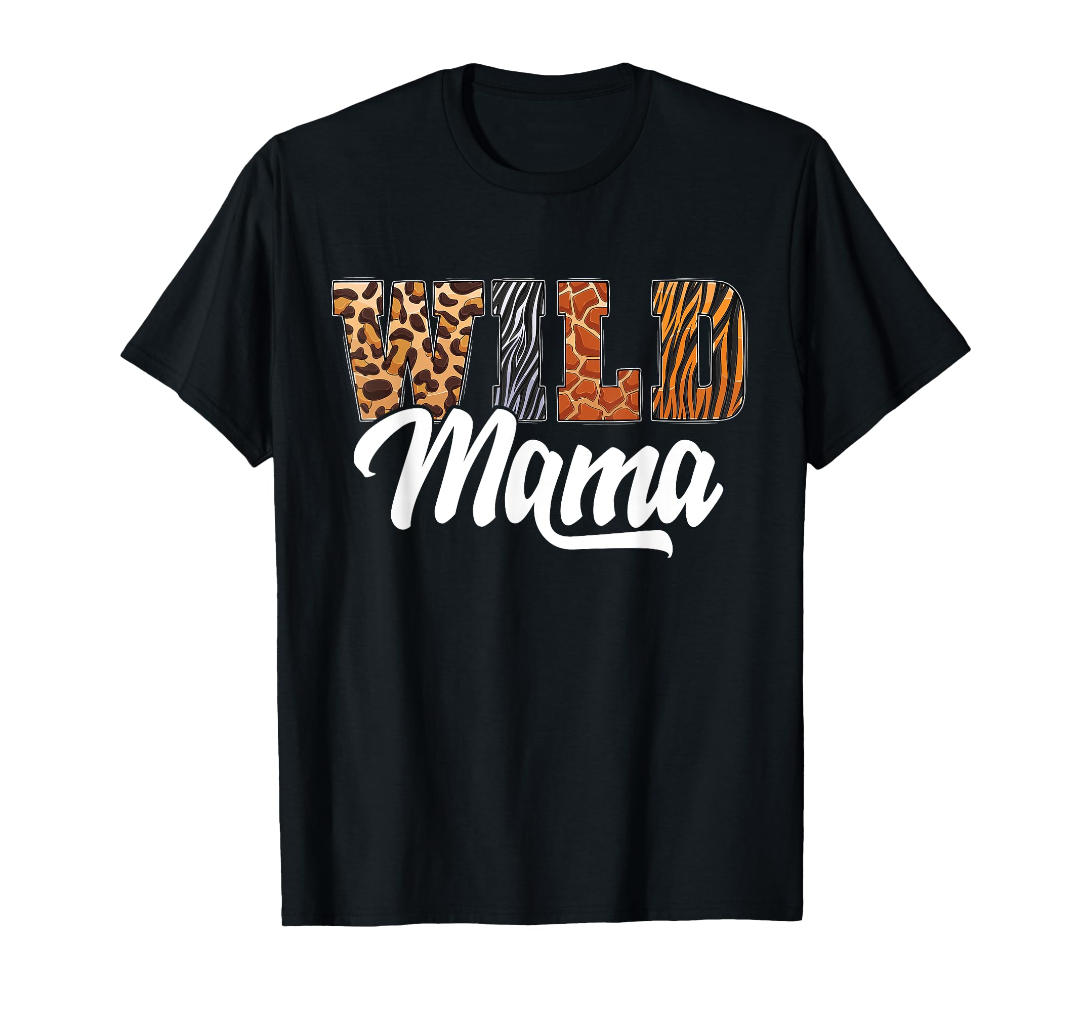 Wild Mama Zoo Born Wild Birthday T-Shirt - Aesthetic Graphic Men Women - T-Shirt, Sweatshirt, Hoodie