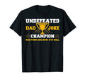 Dad Joke Champion Hoodie - Graphic Print Unisex - T-Shirt, Sweatshirt, Hoodie