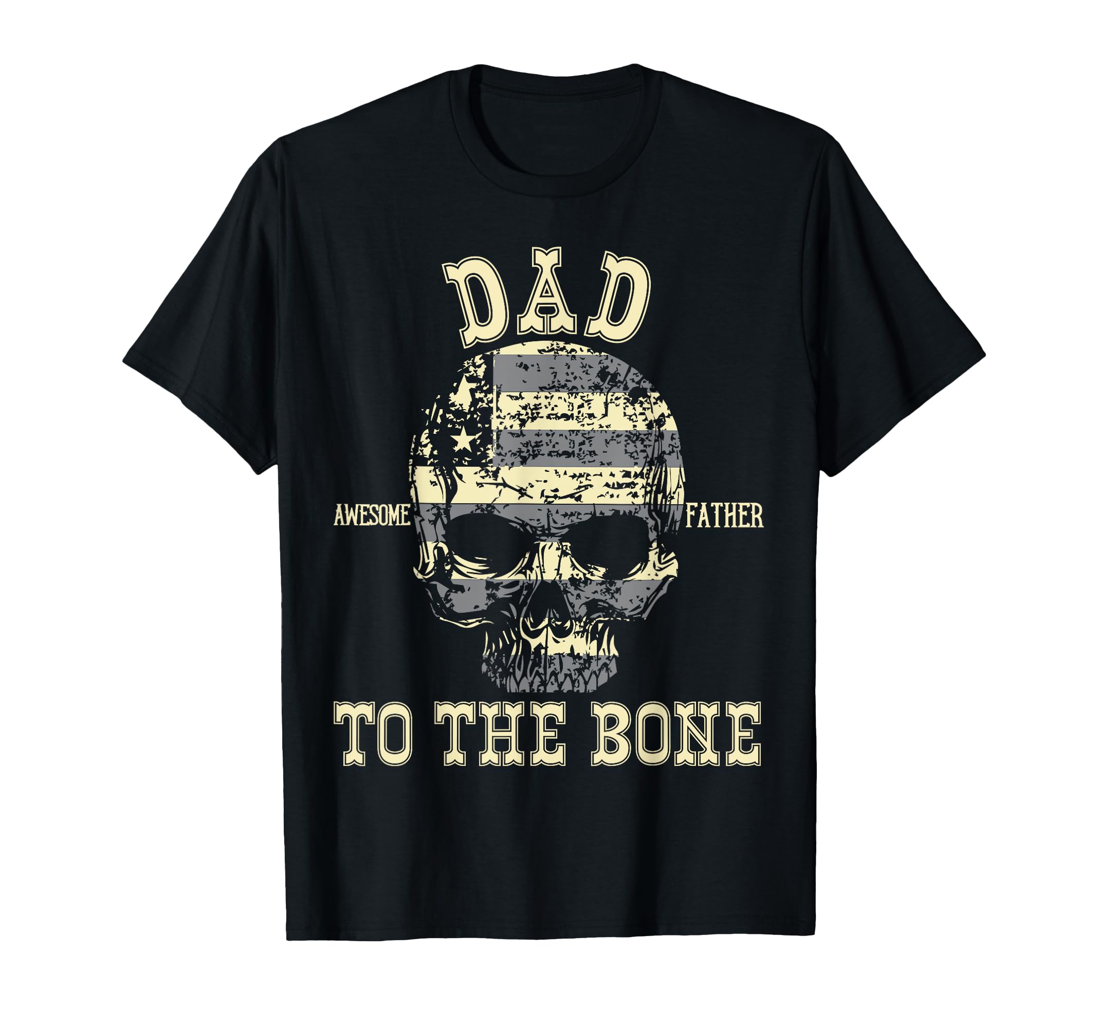 Dad To Bone Funny Awesome Fathers Day T-Shirt - Trendy Graphic for Adults - T-Shirt, Sweatshirt, Hoodie