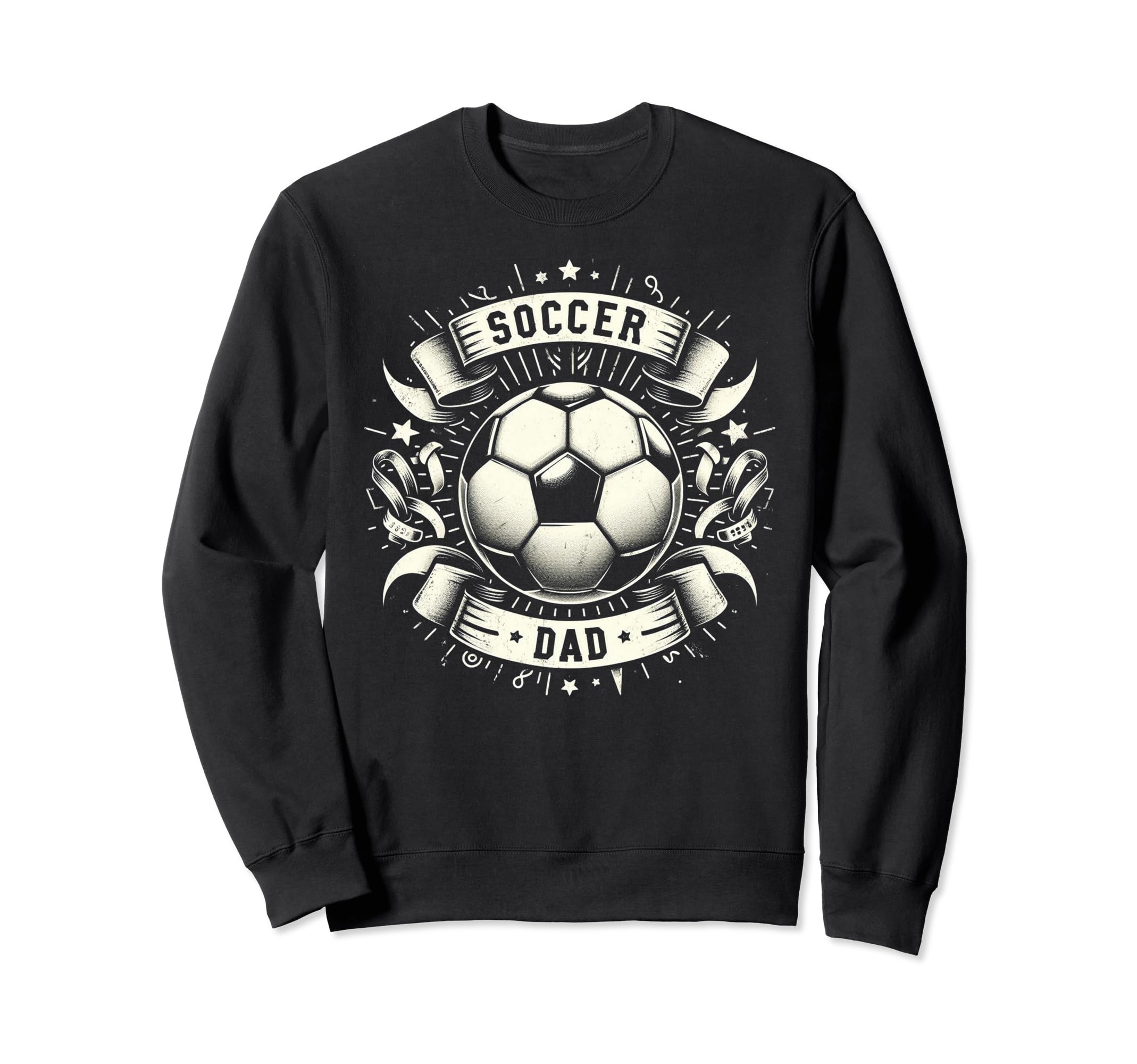 Soccer Dad Family Matching Dad Fathers Sweatshirt - Graphic Print Unisex - T-Shirt, Sweatshirt, Hoodie