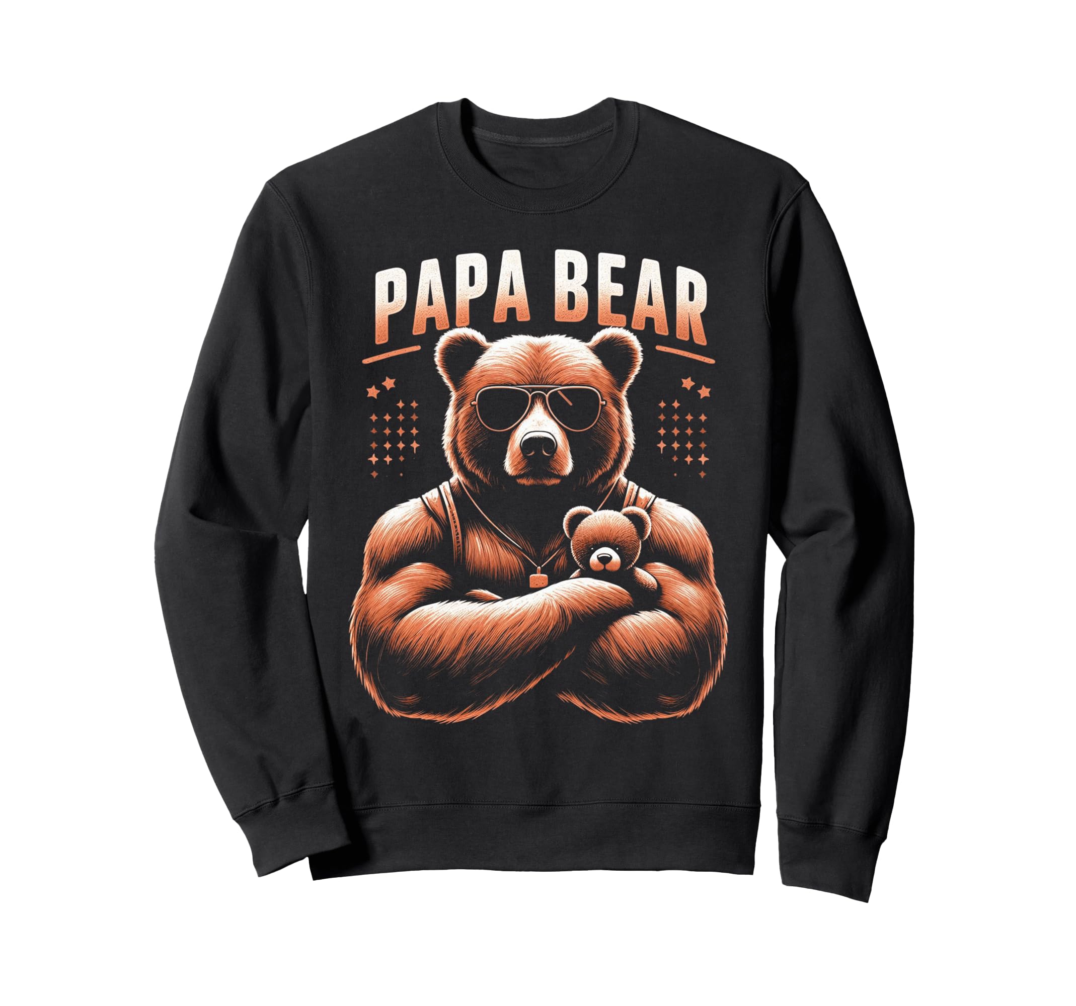 Papa Bear Funny Bears Animal Lover Sweatshirt - Aesthetic Graphic Unisex - T-Shirt, Sweatshirt, Hoodie