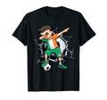 Dabbing Soccer Ireland Football Fans T-Shirt - Minimalist Print for Adults - T-Shirt, Sweatshirt, Hoodie