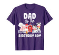 Dad Birthday Farm Animals Birthday Party T-Shirt - Unique Graphic Men Women - T-Shirt, Sweatshirt, Hoodie
