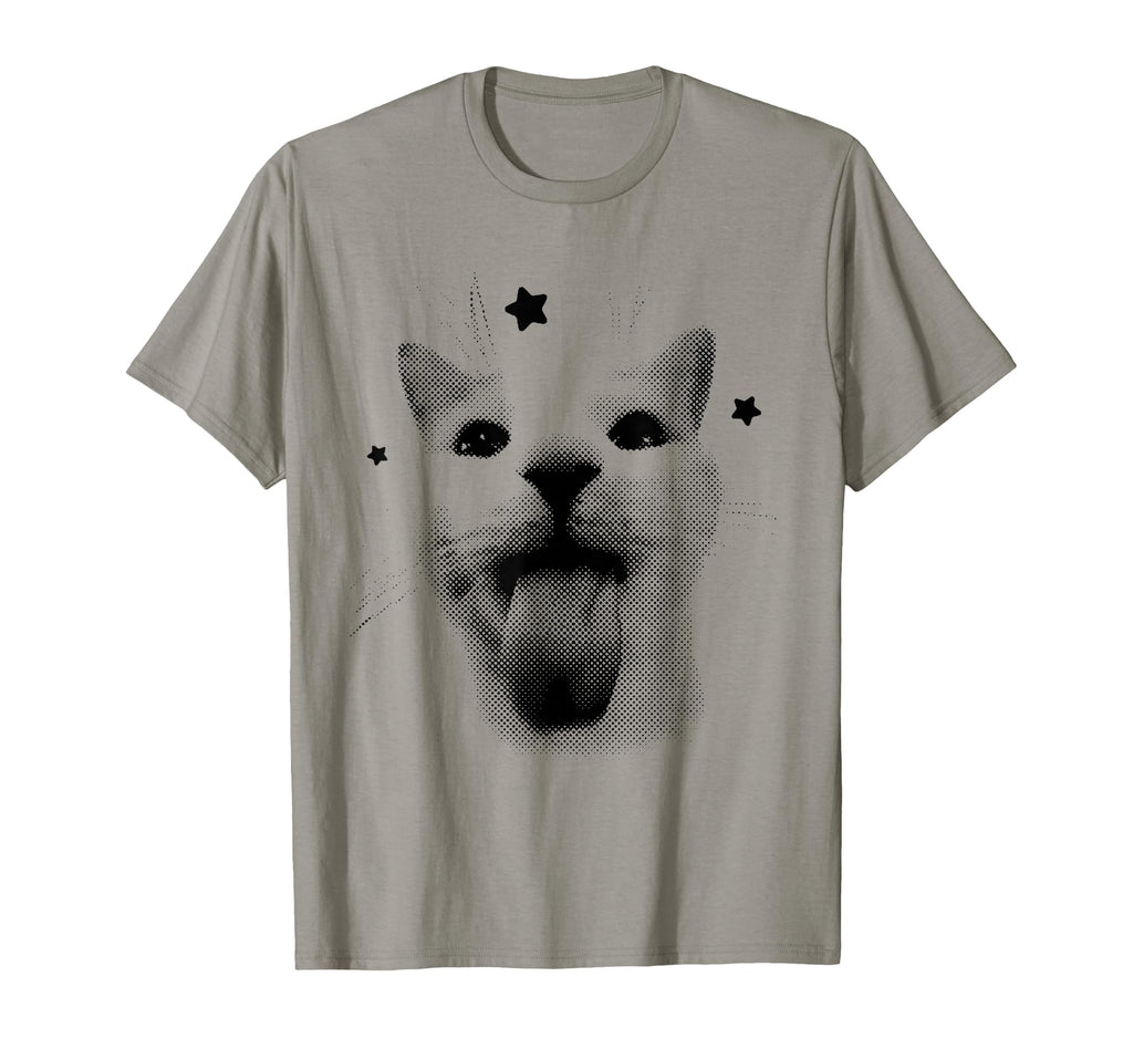 Funny Cat Silly Kitten Meme Cat T-Shirt - Custom Art Print for Adults - T-Shirt, Sweatshirt, Hoodie