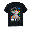 I Wear Blue My Sister Autism T-Shirt - Casual Everyday Wear Men Women - T-Shirt, Sweatshirt, Hoodie
