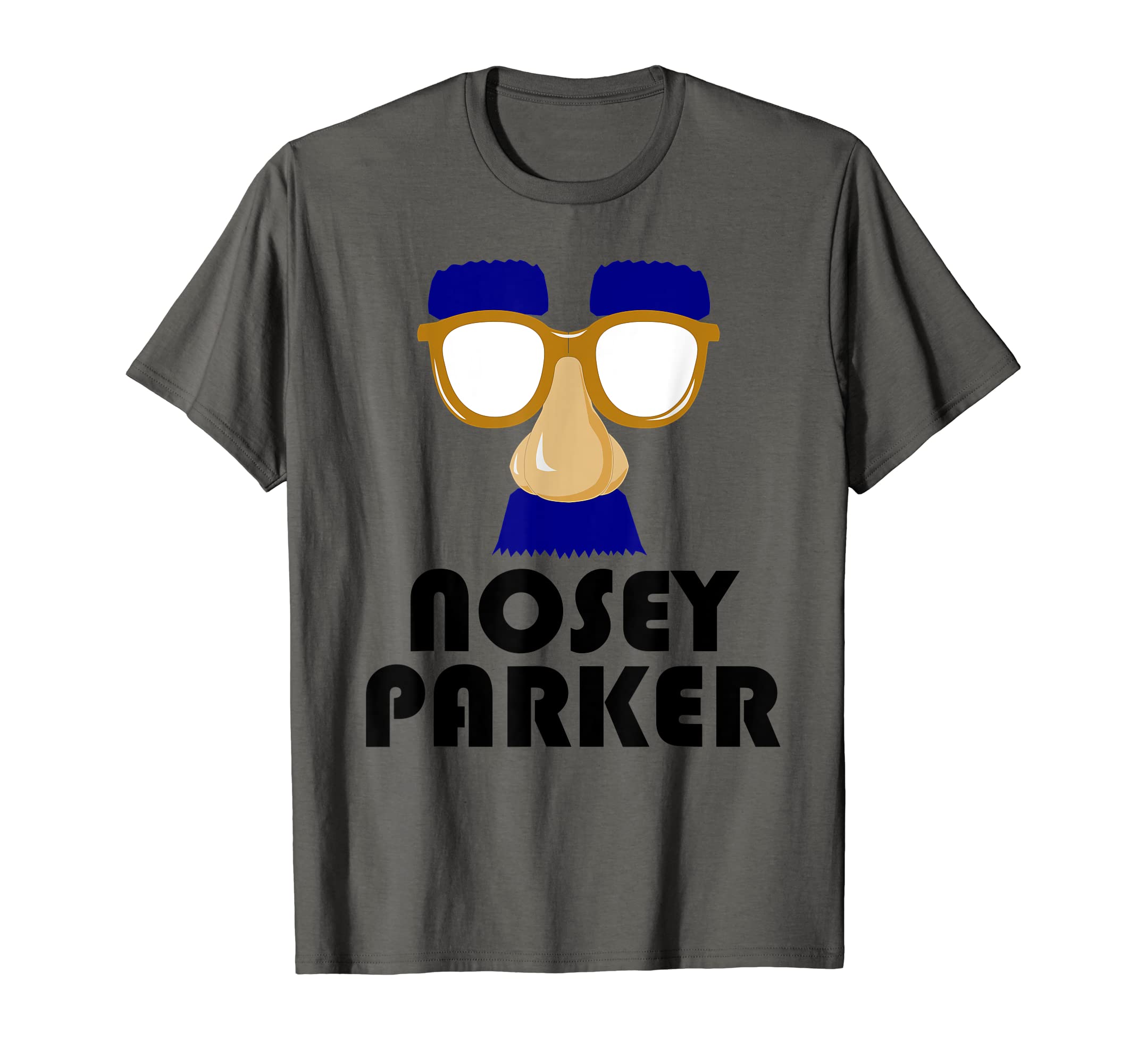 Nosey Parker Funny Big Nose Bad Dad Joke T-Shirt - Minimalist Print Unisex - T-Shirt, Sweatshirt, Hoodie