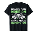 Gamer Stepdad Fathers Day Bonus Dad T-Shirt - Unique Graphic Men Women - T-Shirt, Sweatshirt, Hoodie