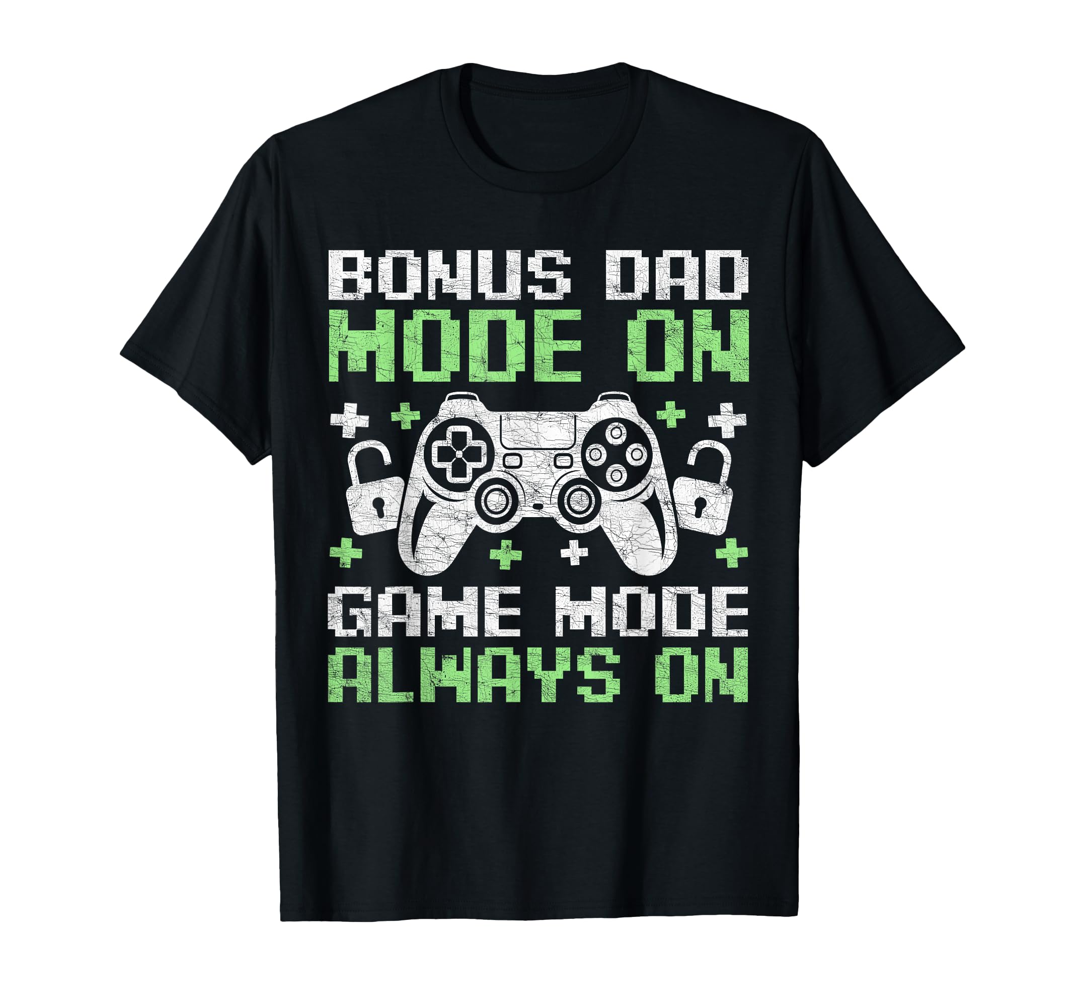 Gamer Stepdad Fathers Day Bonus Dad T-Shirt - Unique Graphic Men Women - T-Shirt, Sweatshirt, Hoodie