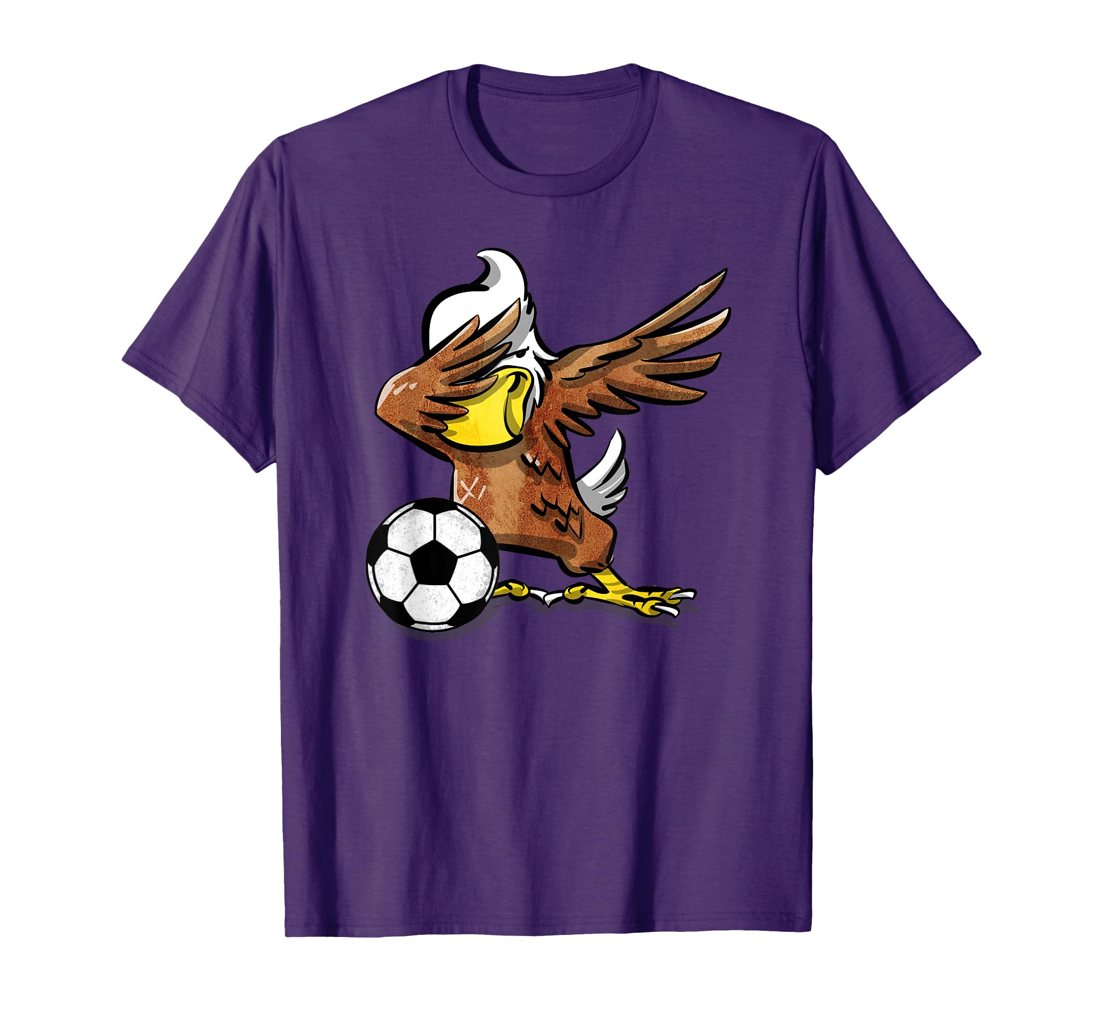 Funny Soccer Dabbing Eagle Sport Gift T-Shirt - Aesthetic Graphic Men Women - T-Shirt, Sweatshirt, Hoodie