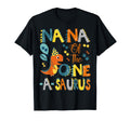 Nana One Saurus 1St Birthday Dinosaur T-Shirt - Graphic Print Men Women - T-Shirt, Sweatshirt, Hoodie