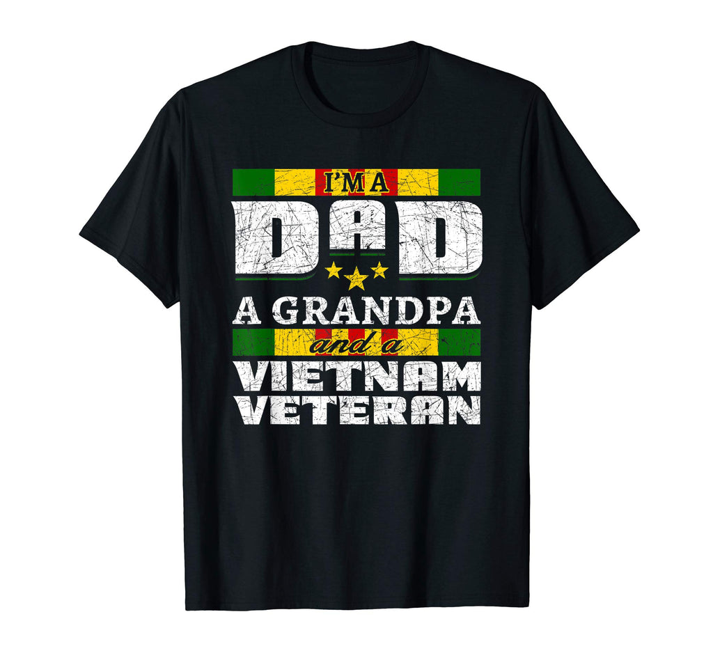 Im Dad Grandpa And Vietnam Veteran T-Shirt - Aesthetic Graphic for Adults - T-Shirt, Sweatshirt, Hoodie