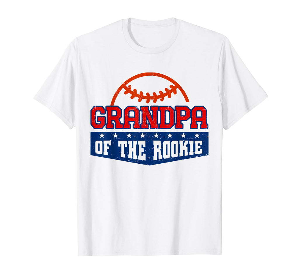 Grandpa Rookie Baseball 1St Birthday T-Shirt - Graphic Print for Adults - T-Shirt, Sweatshirt, Hoodie