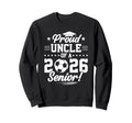 Proud Uncle 2026 Senior Soccer Graduate Sweatshirt - Graphic Print Unisex - T-Shirt, Sweatshirt, Hoodie