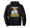 Truck Driver Papa Dad Father Funny Big Hoodie - Trendy Graphic Men Women - T-Shirt, Sweatshirt, Hoodie
