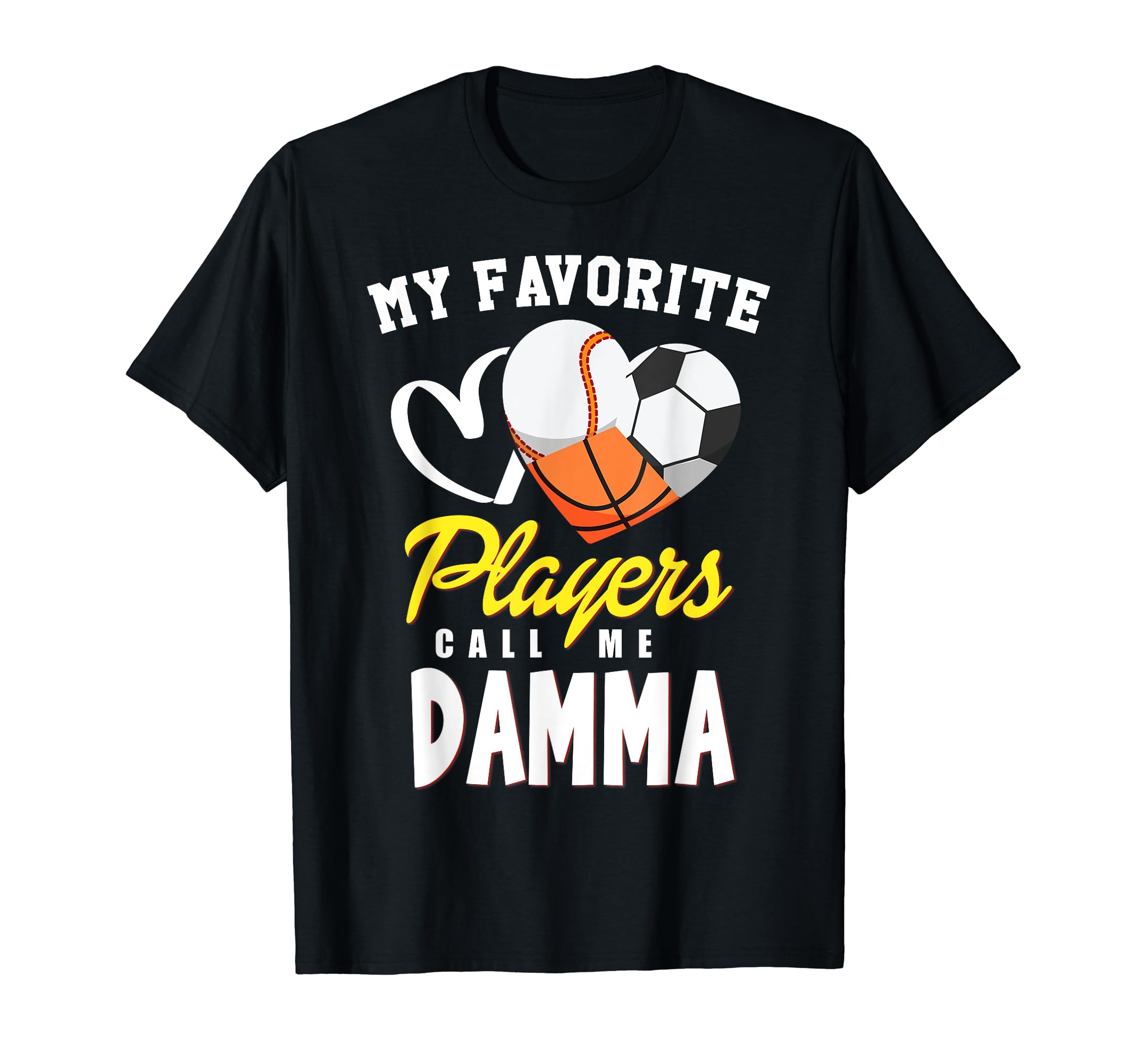 My Favorite Players Baseball Soccer T-Shirt - Minimalist Print Unisex - T-Shirt, Sweatshirt, Hoodie