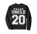 Number 20 Custom Proud Soccer Futbol Sweatshirt - Novelty Apparel Unisex - T-Shirt, Sweatshirt, Hoodie