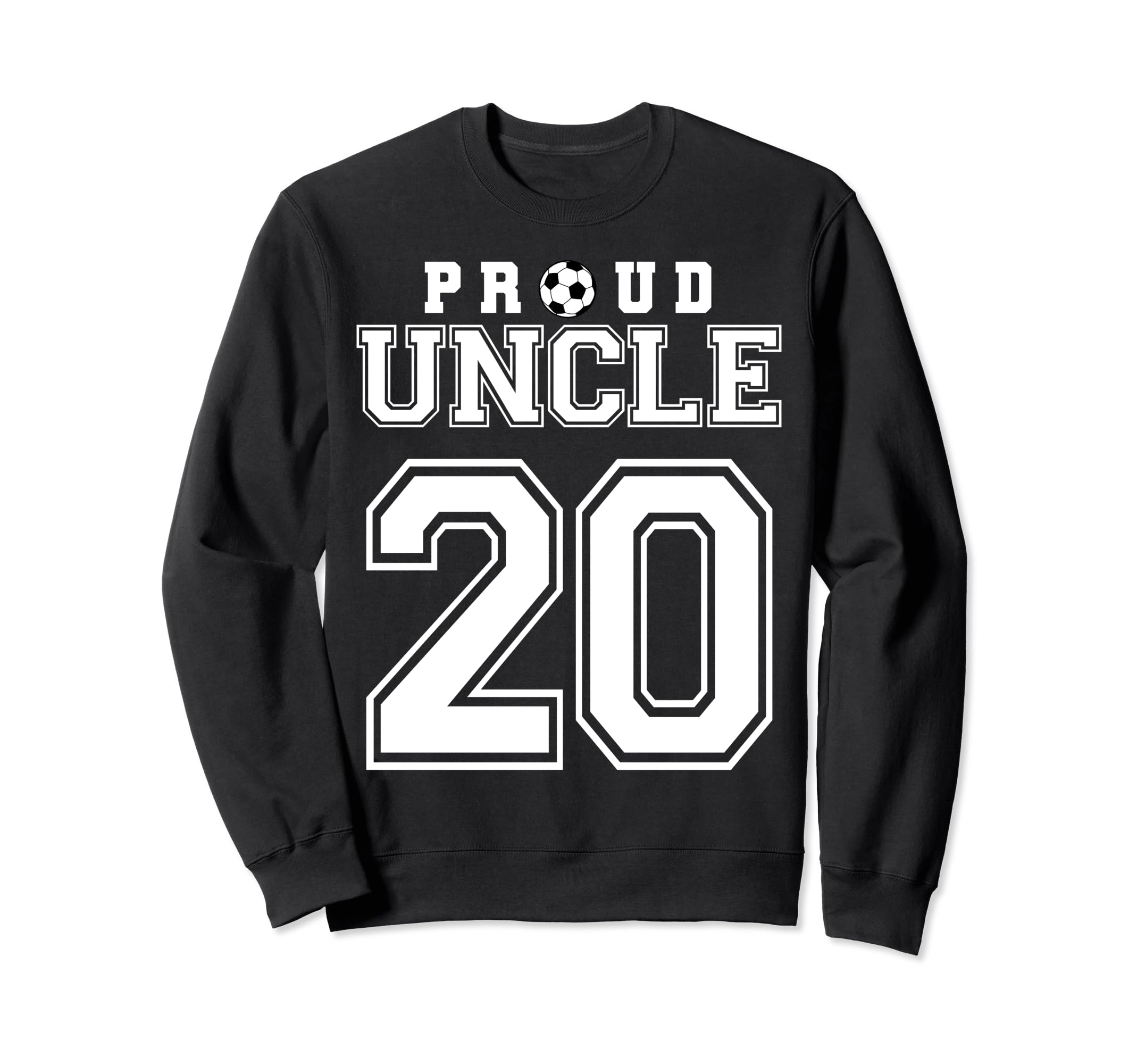 Number 20 Custom Proud Soccer Futbol Sweatshirt - Novelty Apparel Unisex - T-Shirt, Sweatshirt, Hoodie