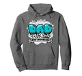 Dad New Daddy Gift First Time Papa Hoodie - Minimalist Print Men Women - T-Shirt, Sweatshirt, Hoodie