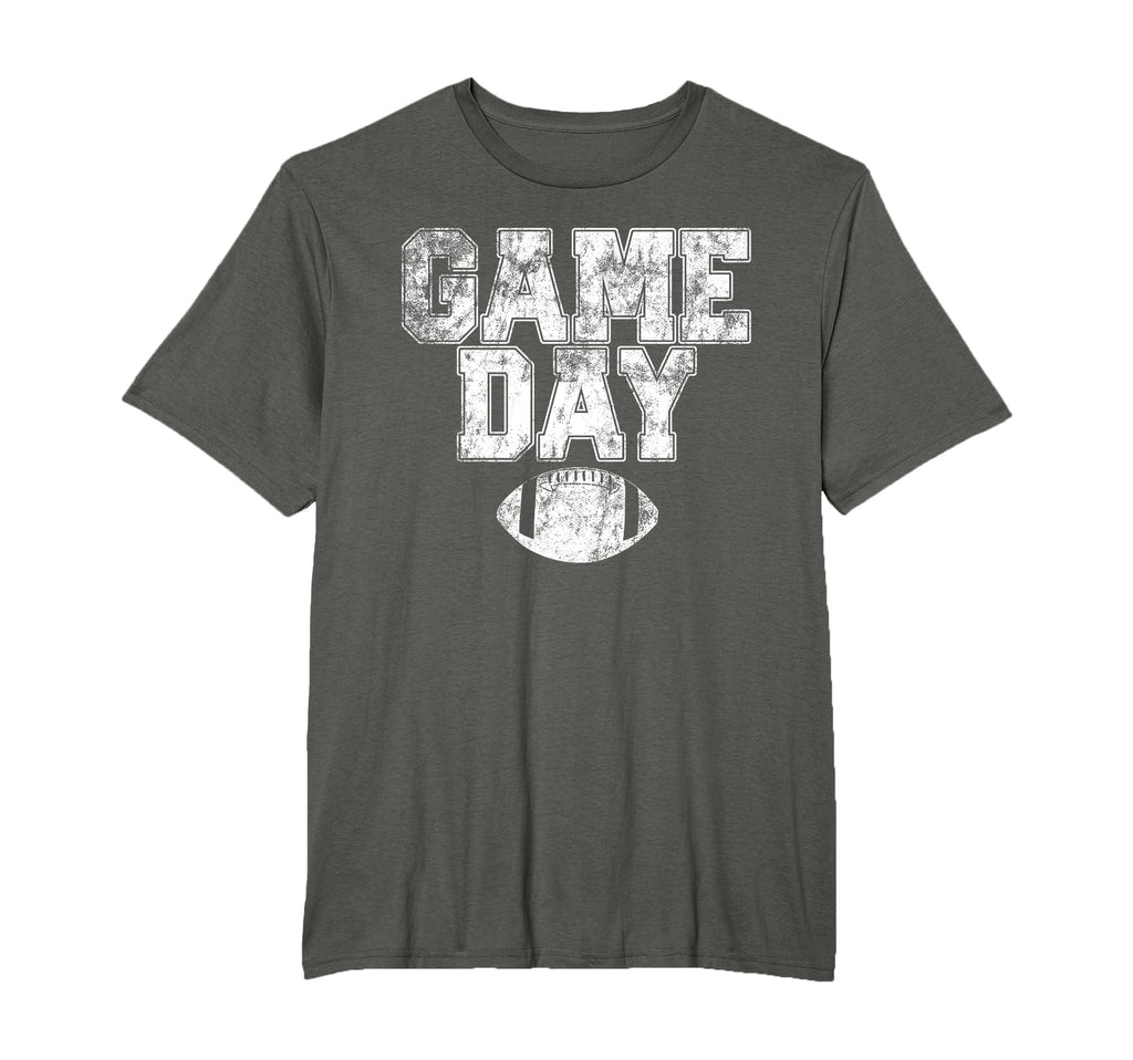 Football Day Game Distressed Mens T-Shirt - Fun Novelty Design Unisex - T-Shirt, Sweatshirt, Hoodie