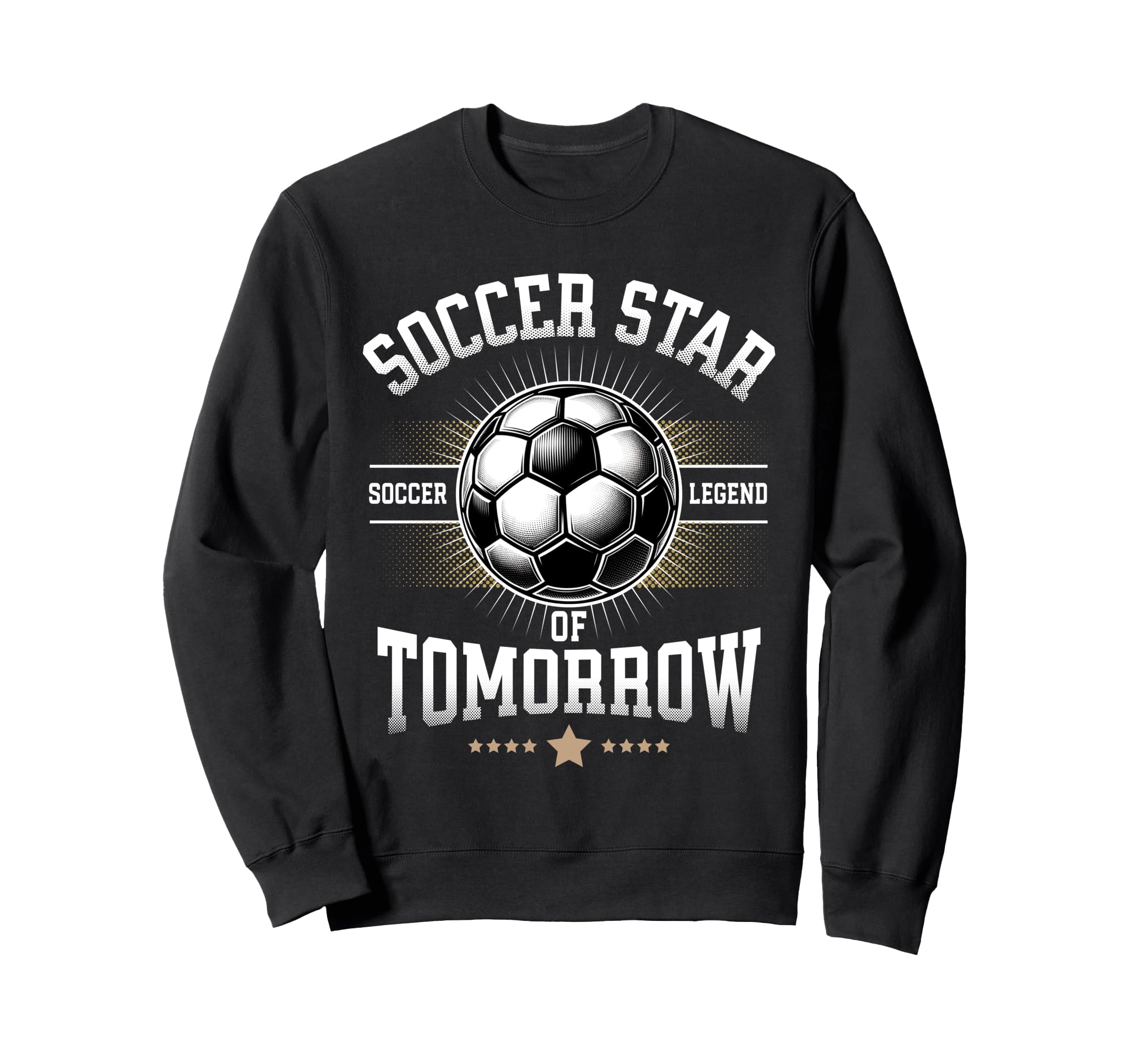 Soccer Star Tomorrow Talent Sweatshirt - Custom Art Print for Adults - T-Shirt, Sweatshirt, Hoodie