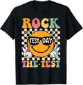 Test Day Rock The Teacher Testing You Got This - Adult & Kids T-Shirts, Sweatshirts & Hoodies apparel design preview 1