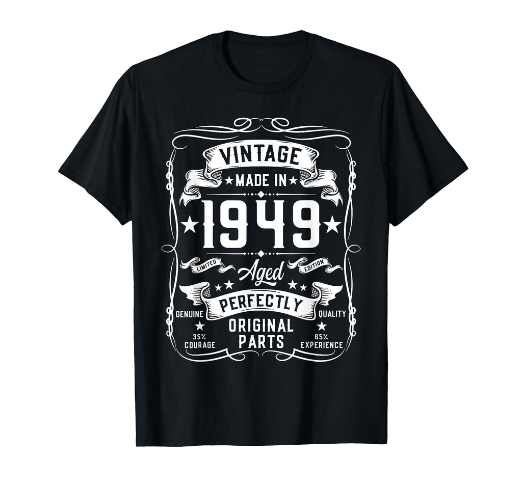1949 76 Years Old Gifts 76Yr 76Th Birthday T-Shirt - Trendy Graphic Unisex - T-Shirt, Sweatshirt, Hoodie